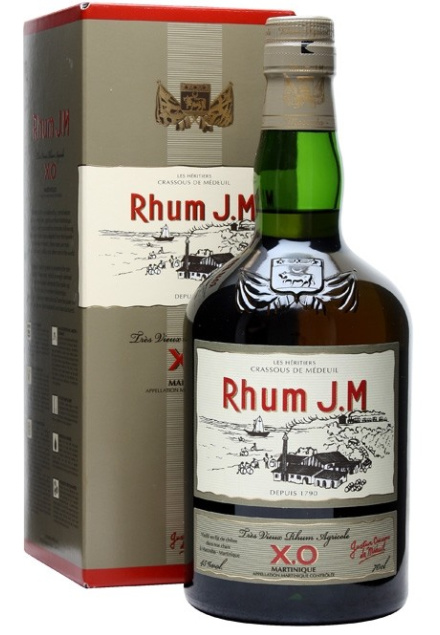 RUM J. M. TRES VIEUX  X.O. cl. 70